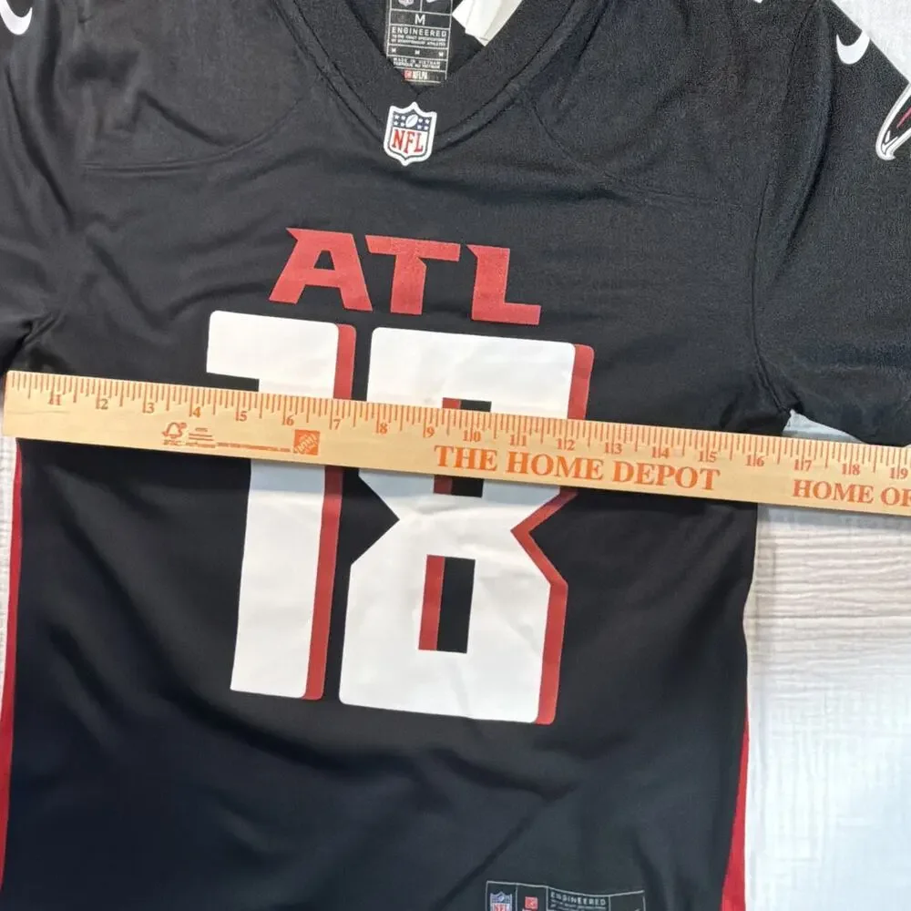 Atlanta Falcons Nike On Field NFL Kirk Cousins #18 Jersey Youth Medium M Black